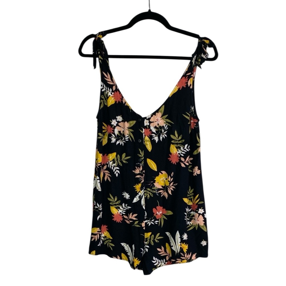 Saltwater Luxe floral romper